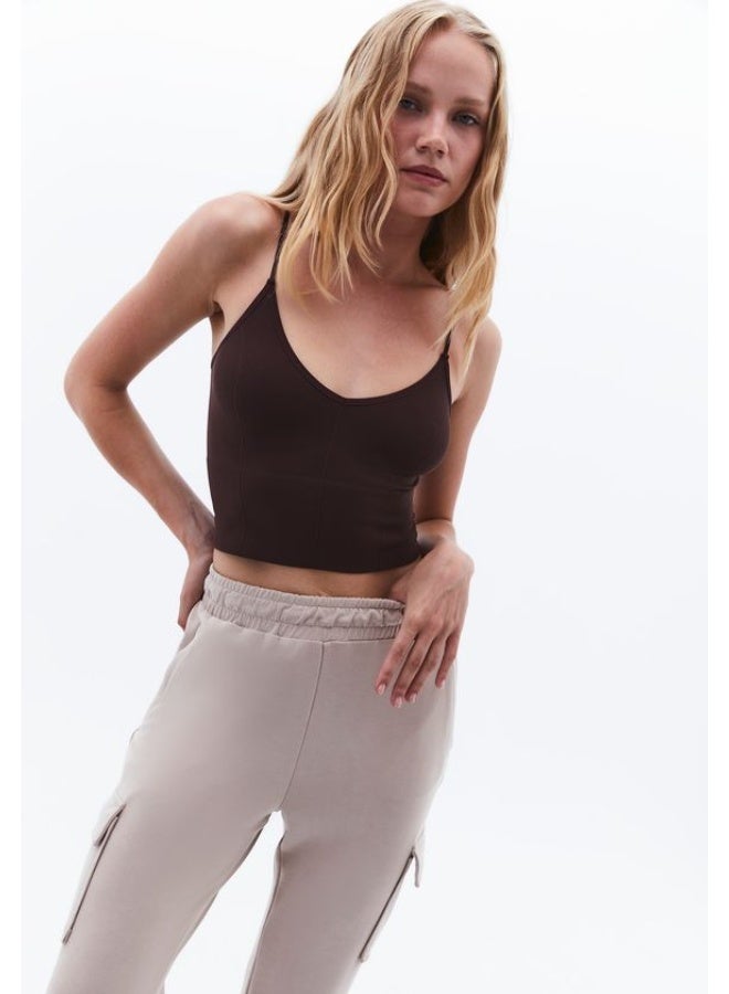 OXXO Crop Singlet with Thin Straps - Image 2